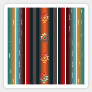 Serape (Aztec Inspired) Sticker